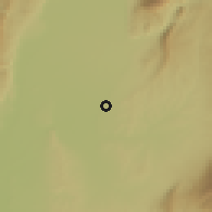 Shaded relief of the 54 km around Vakhsh, drawn from the GMTED2010 grid
