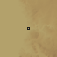 Shaded relief of the 60 km around Ilagala, drawn from the GMTED2010 grid