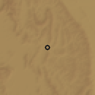 Shaded relief of the 60 km around Kakanja, drawn from the GMTED2010 grid