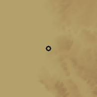 Shaded relief of the 60 km around Karago, drawn from the GMTED2010 grid