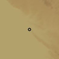 Shaded relief of the 60 km around Karema, drawn from the GMTED2010 grid