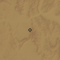 Shaded relief of the 60 km around Kibingo, drawn from the GMTED2010 grid