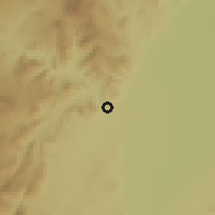 Shaded relief of the 60 km around Kilosa, drawn from the GMTED2010 grid