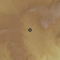 Shaded relief of the 60 km around Kiwira, drawn from the GMTED2010 grid