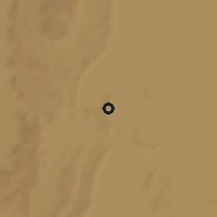Shaded relief of the 60 km around Kyota, drawn from the GMTED2010 grid