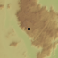 Shaded relief of the 60 km around Lushoto, drawn from the GMTED2010 grid