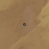 Shaded relief of the 60 km around Madunga, drawn from the GMTED2010 grid