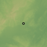 Shaded relief of the 60 km around Mkamba, drawn from the GMTED2010 grid
