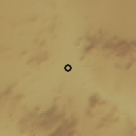 Shaded relief of the 60 km around Msagali, drawn from the GMTED2010 grid