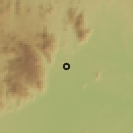 Shaded relief of the 60 km around Mtibwa, drawn from the GMTED2010 grid