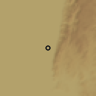 Shaded relief of the 60 km around Mwamgongo, drawn from the GMTED2010 grid