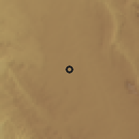 Shaded relief of the 60 km around Namanyere, drawn from the GMTED2010 grid