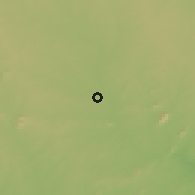 Shaded relief of the 60 km around Nangomba, drawn from the GMTED2010 grid