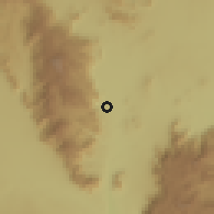 Shaded relief of the 60 km around Ndungu, drawn from the GMTED2010 grid