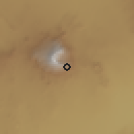Shaded relief of the 60 km around Ngurdoto, drawn from the GMTED2010 grid