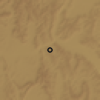 Shaded relief of the 60 km around Nyamiyaga, drawn from the GMTED2010 grid