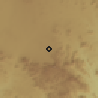 Shaded relief of the 60 km around Rubeho, drawn from the GMTED2010 grid