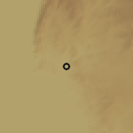 Shaded relief of the 60 km around Simbo, drawn from the GMTED2010 grid