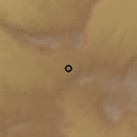 Shaded relief of the 60 km around Tembela, drawn from the GMTED2010 grid