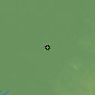 Shaded relief of the 59 km around Bang Khla, drawn from the GMTED2010 grid