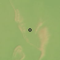 Shaded relief of the 59 km around Nong Bua Lam Phu, drawn from the GMTED2010 grid