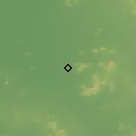 Shaded relief of the 59 km around Phaisali, drawn from the GMTED2010 grid