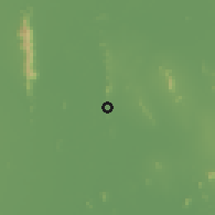 Shaded relief of the 59 km around Phayuha Khiri, drawn from the GMTED2010 grid
