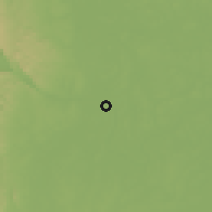 Shaded relief of the 59 km around Si Chiang Mai, drawn from the GMTED2010 grid