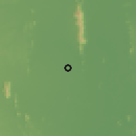 Shaded relief of the 59 km around Thap Than, drawn from the GMTED2010 grid