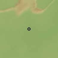 Shaded relief of the 59 km around Chaiyaphum, drawn from the GMTED2010 grid