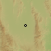Shaded relief of the 59 km around Dok Kham Tai, drawn from the GMTED2010 grid