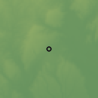 Shaded relief of the 60 km around Tabligbo, drawn from the GMTED2010 grid