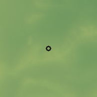 Shaded relief of the 55 km around Habīrah, drawn from the GMTED2010 grid