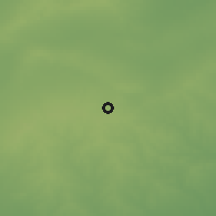 Shaded relief of the 55 km around Manzil Mahīdī, drawn from the GMTED2010 grid
