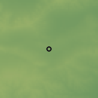 Shaded relief of the 55 km around Manzil Šākir, drawn from the GMTED2010 grid