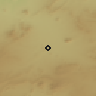 Shaded relief of the 55 km around al-Qal'at-al-H̱aşbā', drawn from the GMTED2010 grid