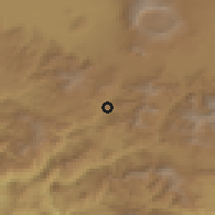 Shaded relief of the 54 km around Bitlis, drawn from the GMTED2010 grid