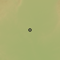 Shaded relief of the 54 km around Akçakale, drawn from the GMTED2010 grid