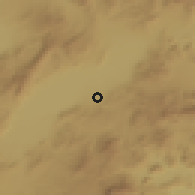 Shaded relief of the 54 km around Burdur, drawn from the GMTED2010 grid