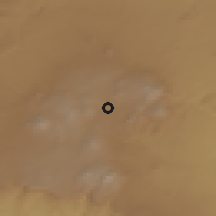 Shaded relief of the 53 km around Dağpınar, drawn from the GMTED2010 grid