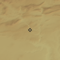 Shaded relief of the 54 km around Eğil, drawn from the GMTED2010 grid