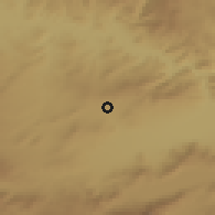 Shaded relief of the 54 km around Elazığ, drawn from the GMTED2010 grid