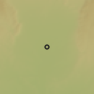 Shaded relief of the 54 km around Harran, drawn from the GMTED2010 grid