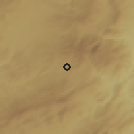 Shaded relief of the 53 km around Hasanoğlan, drawn from the GMTED2010 grid