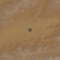 Shaded relief of the 53 km around Horasan, drawn from the GMTED2010 grid