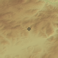 Shaded relief of the 53 km around İskilip, drawn from the GMTED2010 grid