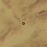 Shaded relief of the 54 km around Keçiborlu, drawn from the GMTED2010 grid