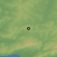 Shaded relief of the 53 km around Malkara, drawn from the GMTED2010 grid