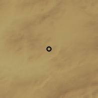 Shaded relief of the 53 km around Pursaklar, drawn from the GMTED2010 grid