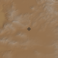 Shaded relief of the 54 km around Sağmalı, drawn from the GMTED2010 grid